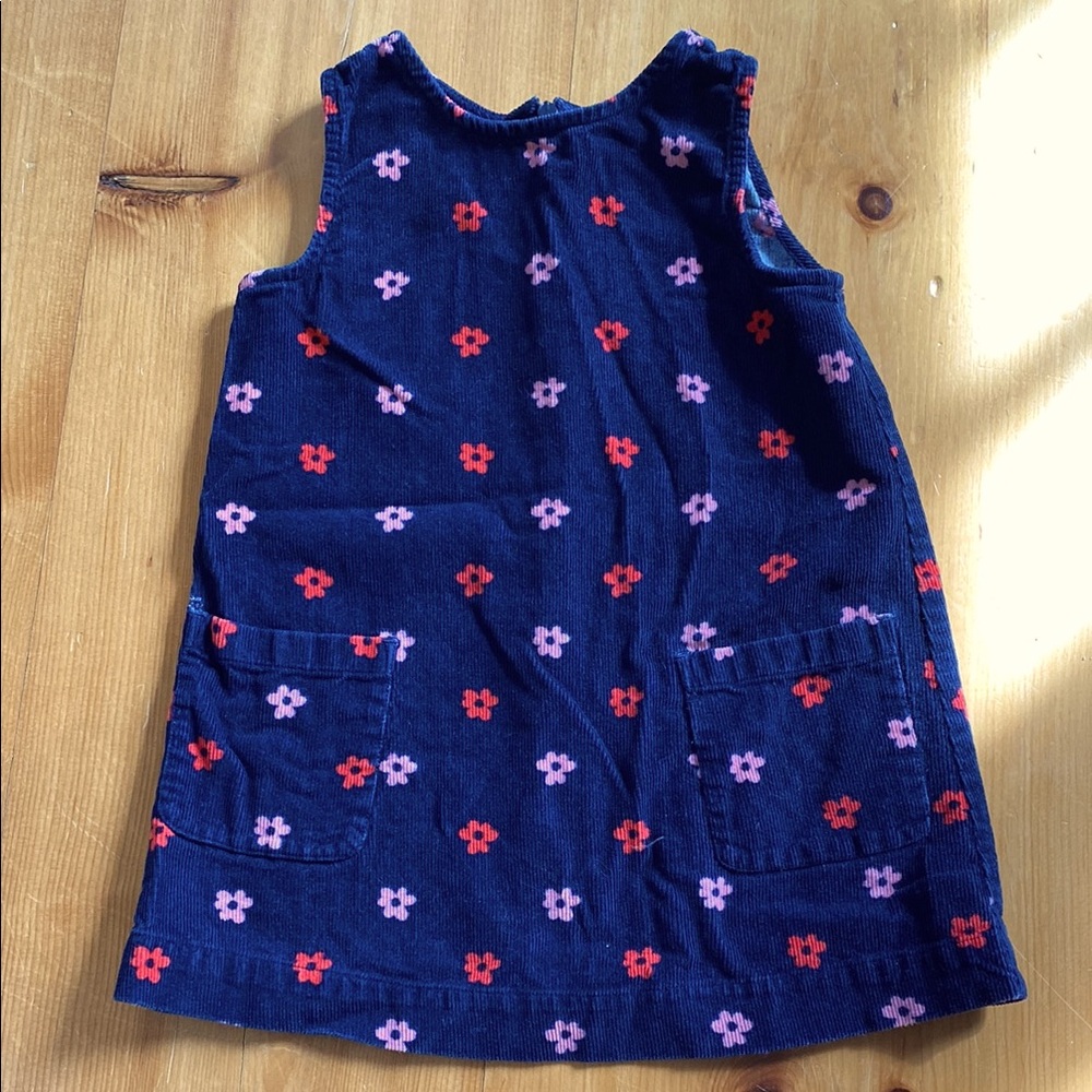 Primary corduroy shift dress 3t
